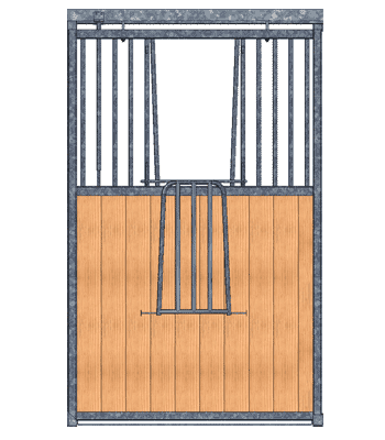 Modular Panel Grill Top V-Door